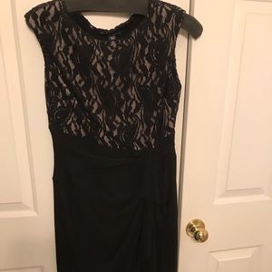 Chaps lace cocktail dress